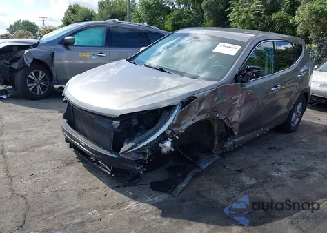 2018 Hyundai Santa Fe Sport 2.4L из США, поврежденный, VIN 5NMZTDLB8JH079194